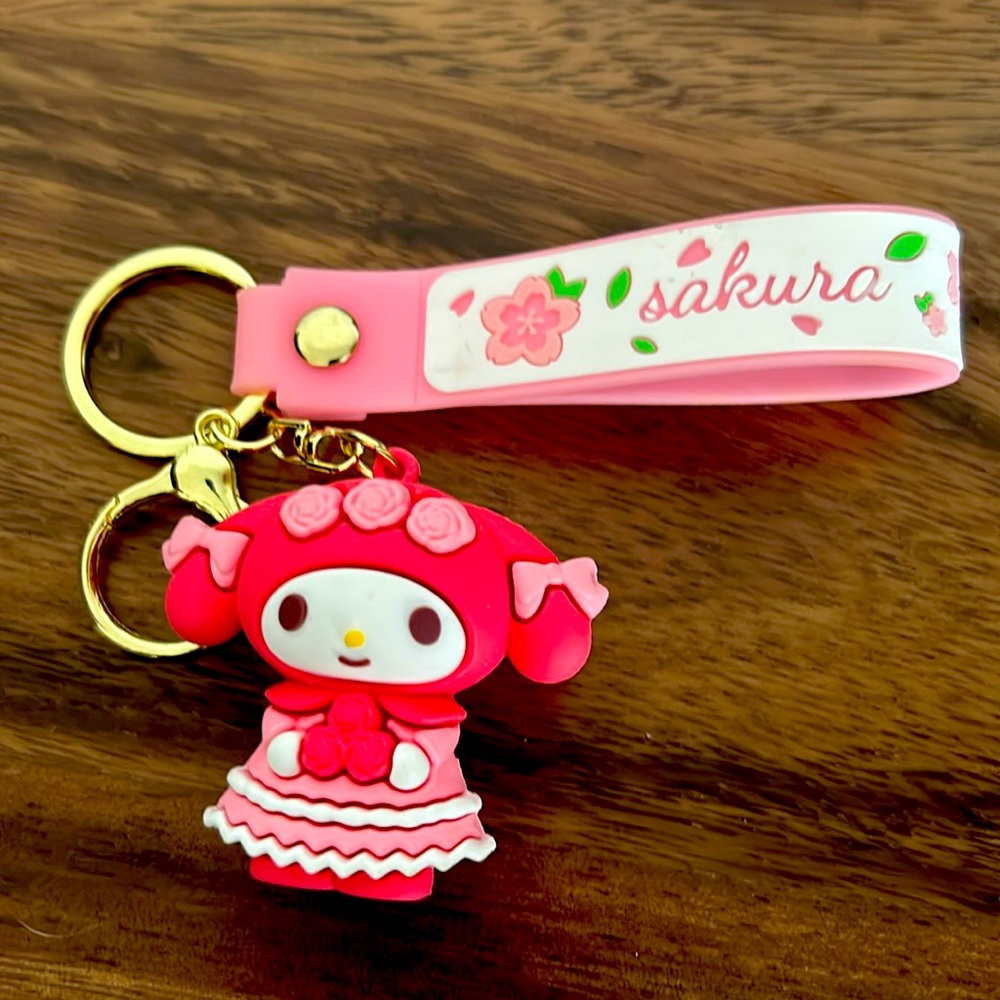 NEW🌸My Melody Keychain Sakura design